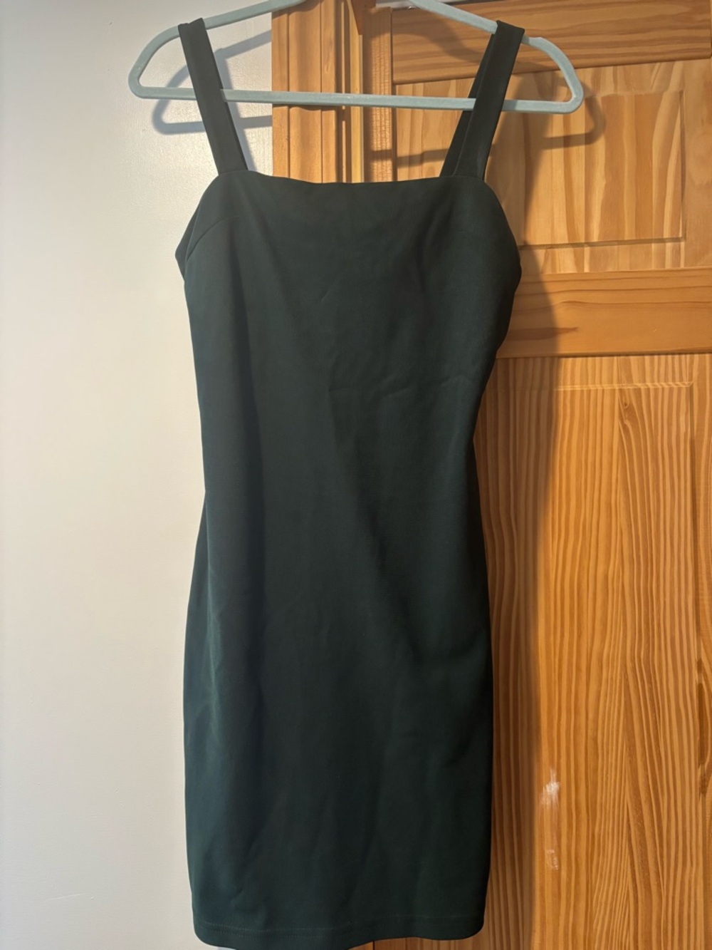 Dark Green Mini Dress